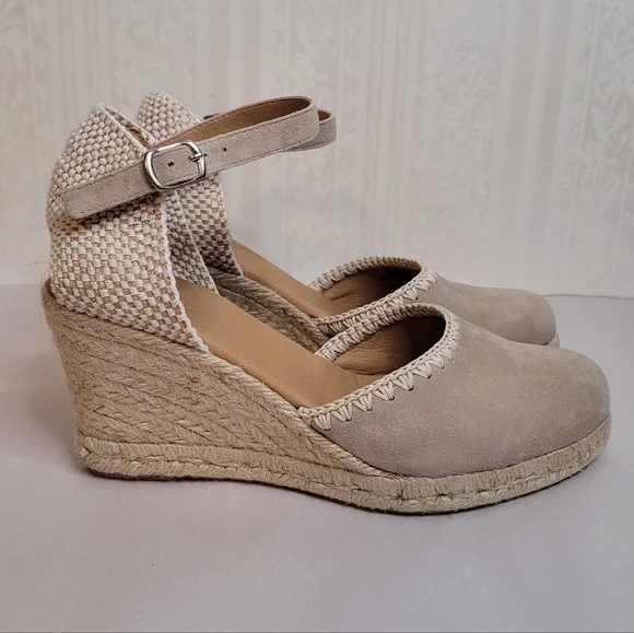 Paseart Espadrille Wedges Size 9 EU 40 - Picture 2 of 12